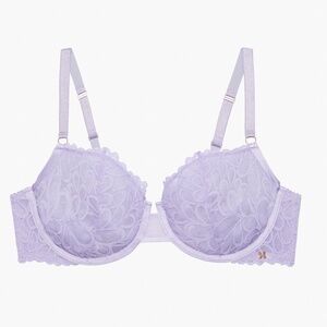 SAVAGE FENTY SAVAGE NOT SORRY UNLINED LACE BALCONETTE BRA 46D